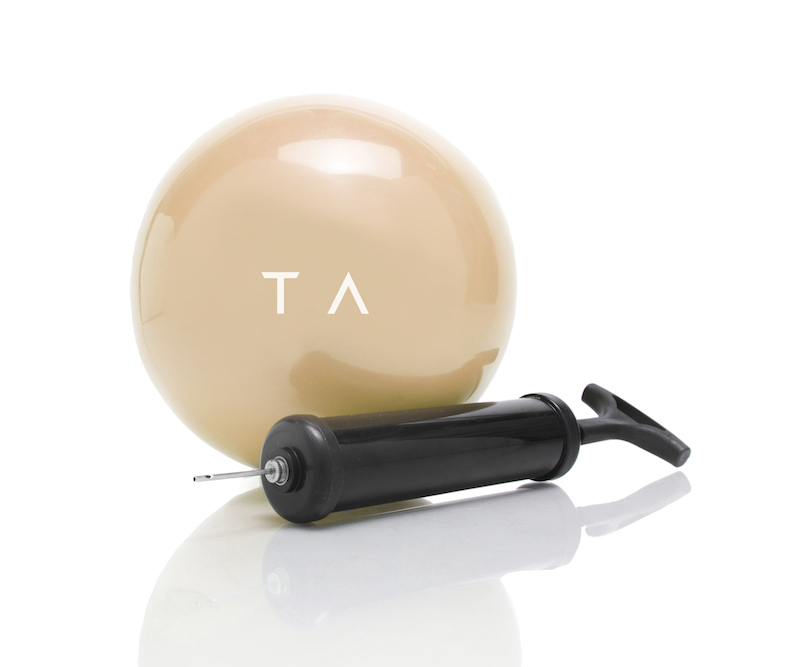 gold exercise ball